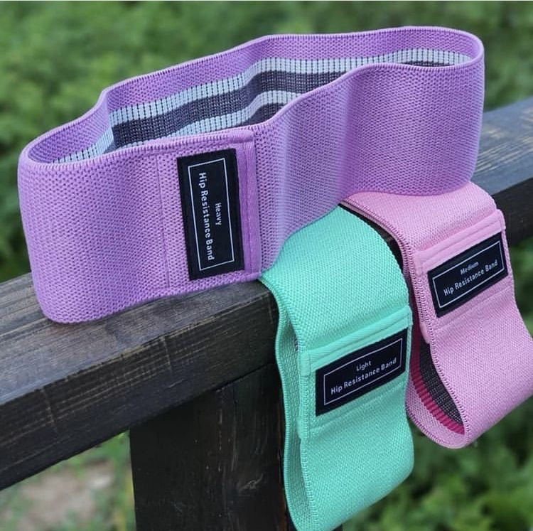 Pack MoveHer™ – Bandes de Résistance en Tissu PREMIUM + eBook OFFERT Programme Fitness Femme (4 semaines)