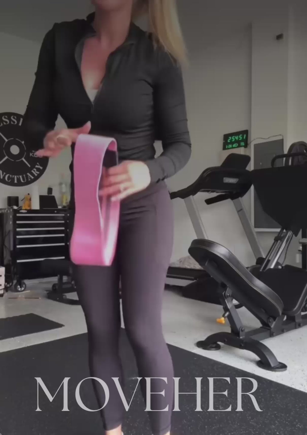 Pack MoveHer™ – Bandes de Résistance en Tissu PREMIUM + eBook OFFERT Programme Fitness Femme (4 semaines)